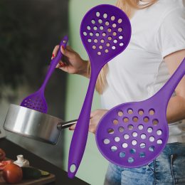 Кухонна пластикова шумівка з отвором для підвішування Kenaidi 40-230 C