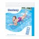 Надувний матрац для плавання Bestway 43040 188×71 см Блактиний (LM)