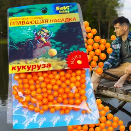 Ароматизированная плавающая насадка из пенопласта SEVI Fishing Кукуруза