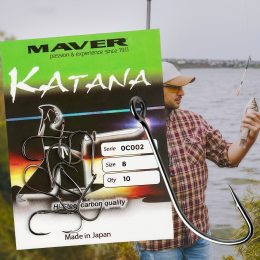 Рыболовный крючок Katana №8/4701-008 10 шт Карп