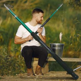 Рибацьке вудилище HanYan StarMAX 210см 40-80г 6 секцій Зелений