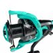 Рыболовная металлическая катушка с бейтраннером BoyaBY J5000 5.5:1/3+1 Черный-мятный матовый (988)