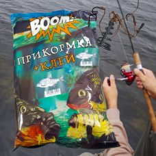 Рыбацкая прикормка для рыбы BOOM клей 1кг Лящ