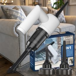 Ручний бездротовий портативний пилосос 5 в 1 Cleaner AA107/1027 2000mAh Білий (AMN)