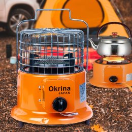 Портативна керамічна газова плита + обігрівач Relax Japan 816, 3,5 кВт  (JS)