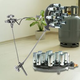 Газова форсунка, пальник OZKAN 2043 з п’єзопідпалом, 25 кВт (JS)