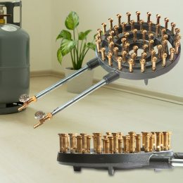 Газовая форсунка, горелка OZKAN 2044 с пьезоподжигом, 60 кВт (JS)