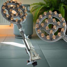  Газовая форсунка, горелка OZKAN 2036  с пьезоподжигом, 45 кВт (JS)