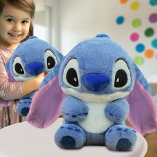 Велика м'яка плюшева іграшка Stitch Стіч 0931-2,  40 см,  Синій (AX)