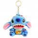 М’яка іграшка-брелок Stitch 8286 з гітарою 12 см (AX)