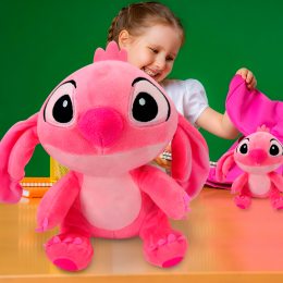 М’яка дитяча колекційна іграшка-брелок Stitch 13см 8426 Рожевий (AX)
