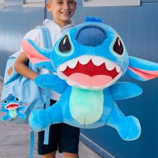 Маленький портативний трендовий м’який брелок-іграшка Stitch 13 см 7738 Синій (АХ)