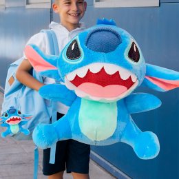 Маленький портативний трендовий м’який брелок-іграшка Stitch 13 см 7738 Синій (АХ)