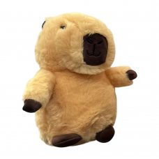 Интерактивная детская мягкая игрушка-повторюшка Капибара, Бежевый (AX) Интерактивная детская мягкая игрушка-повторюшка Капибара, Бежевый (AX)