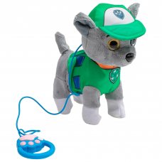 Мягкая плюшевая детская интерактивная игрушка Собачка на поводке Щенячий Патруль L-11 Зеленый (AX) Мягкая плюшевая детская интерактивная игрушка Собачка на поводке Щенячий Патруль L-11 Зеленый (AX)