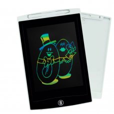 Дитячий графічний кольоровий планшет 1301 дошка для малювання 13", Білий (AX) Дитячий графічний кольоровий планшет 1301 дошка для малювання 13", Білий (AX)