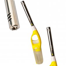 Потужна побутова кухонна запальничка з регулятором полум'я ICQ Lighter XHG8803 Жовтий (AMN)