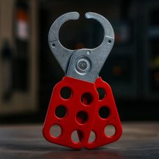 Блокировочная скоба стальная с нейлоновыми накладками 1873, 25 мм (JS)