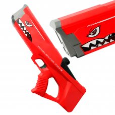 Іграшковий дитячий водяний пістолет-бластер на акумуляторі для активних ігор Waterblaster Shark C2030 Червоний