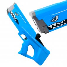 Іграшковий дитячий водяний пістолет-бластер на акумуляторі для активних ігор Waterblaster Shark C2030 Синій Іграшковий дитячий водяний пістолет-бластер на акумуляторі для активних ігор Waterblaster Shark C2030 Синій