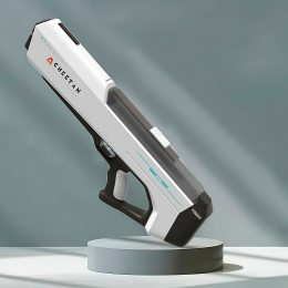 Многоразовый аккумуляторный детский водяной бластер Water Blaster Cheetah A23 Белый