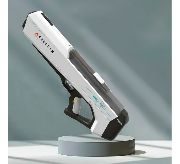 Многоразовый аккумуляторный детский водяной бластер Water Blaster Cheetah A23 Белый