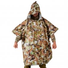 Камуфляжне рятувальне термопончо  92г Мультикам