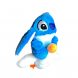 Дитяча маленька м’яка розвиваюча іграшка-брелок  (на механізмі) Stitch літає 13 см 8162 Синій (AX)