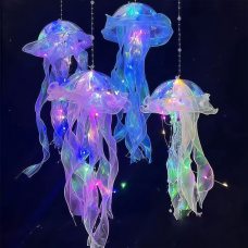 Підвісний нічник-лампа Медуза, що світиться Jellyfish lamp HA-113 (205)