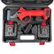 Ножиці-секатор садовий акумуляторний Lithium Scissors 48Vf на 2 акумулятора, Червоний (AMN)