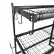 Кухонна полиця-органайзер для раковини Kitchen Rack 75×65×33 см (AMN)