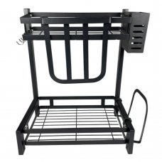 Кухонна полиця-органайзер для раковини Kitchen Rack 39х32х21см (AMN)