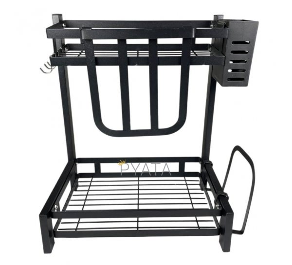 Кухонная полка-органайзер для раковины Kitchen Rack 39х32х21 см (AMN)