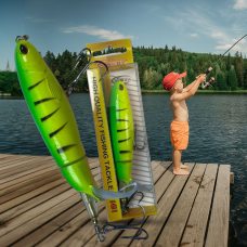 Воблер вертушка boya BY High Quality L1117 / 110mm / 15.5g / color #2 (988)