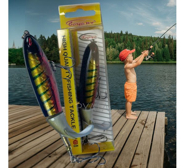 Воблер вертушка boya BY High Quality L1117 / 90 mm / 12,6g / color #4 (988)