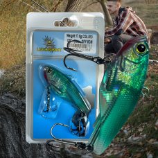 Блешня LuckG Bait силіконова рибка 80 мм / 17,5g / color #013  (988)