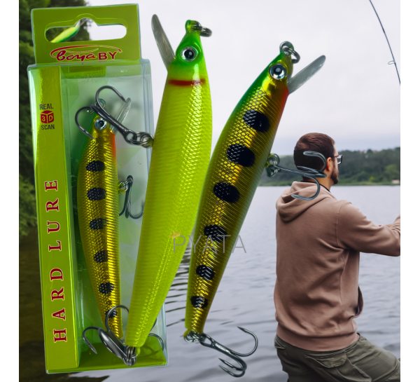 Рибальський воблер Boya Boya Hard Lure BY 90 mm 6,29 g model #044 (988)