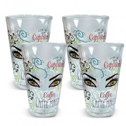 Набір склянок  Glass Ware (Coffe Cappuccino) з подвійними стінками, 300 мл