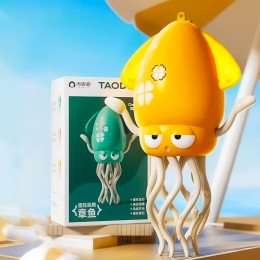Дитяча інтерактивна іграшка танцюючий восьминіг Squid Toys Dance 158-21C Жовтий (OC)