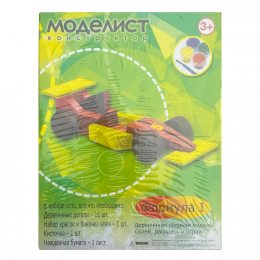 Дитячий розвиваючий дерев'яний конструктор M-004 Формула-1 (NI)