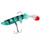 Знімна багаторазова реалістична силіконова приманка Jaixing Soft Lures 15.2g, 10см, 3 шт, колір 096