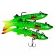 Знімна багаторазова реалістична силіконова приманка Jaixing Soft Lures 22.3g, 12см, 3 шт, колір 031