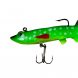 Знімна багаторазова реалістична силіконова приманка Jaixing Soft Lures 22.3g, 12см, 3 шт, колір 031