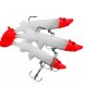 Знімна багаторазова реалістична силіконова приманка Jaixing Soft Lures 22.3g, 12см, 3 шт, колір 318