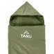 Туристический теплосберегающий спальный мешок TANU -17С°, 350 г/м2, размер 215х80 см. Олива (BR)