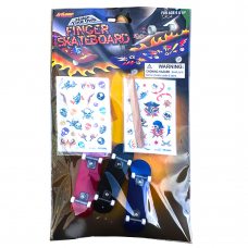 Набір для творчості MFS-FK100 «Пальчиковий скейтборд» з наліпками для переведення (NI)