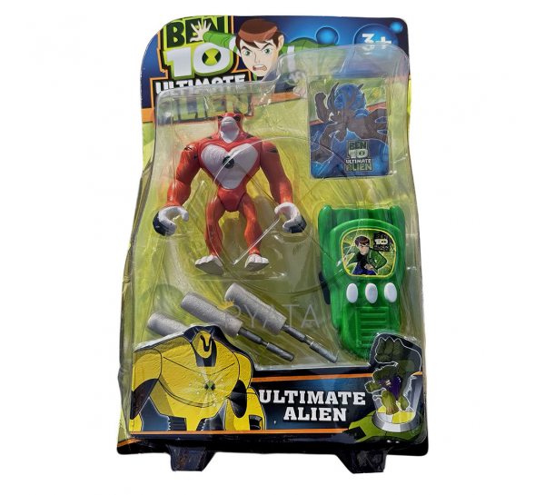 Набор Герои мультфильмов BEN10 G20408/SB181-5, 1 фигурка + плазмоизлучатель в блистере (NI)