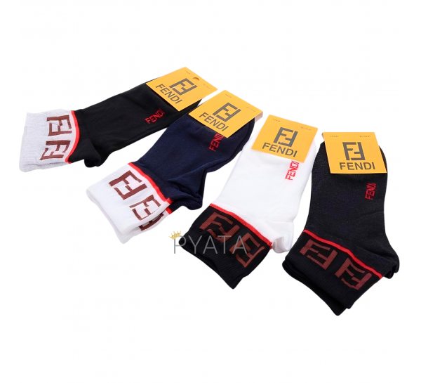 Стильні текстильні жіночі шкарпетки з середньою посадкою мікс 554/2 /05767 (36-41) 12 шт (BOT)