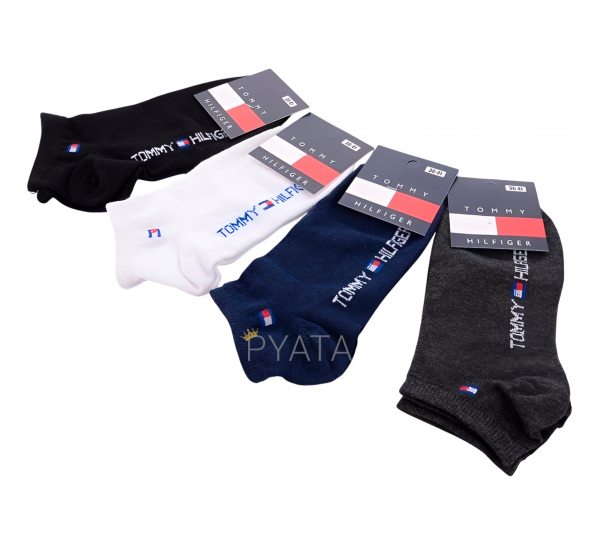 Легкі короткі звичайні літні жіночі шкарпетки мікс s108/2 /05773 (36-41) текстиль 12 шт (ВОТ)