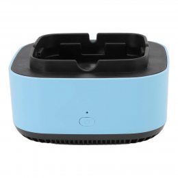 Портативна містка електрична попільничка з функцією автоматичного очищення повітря Блакитний (205)